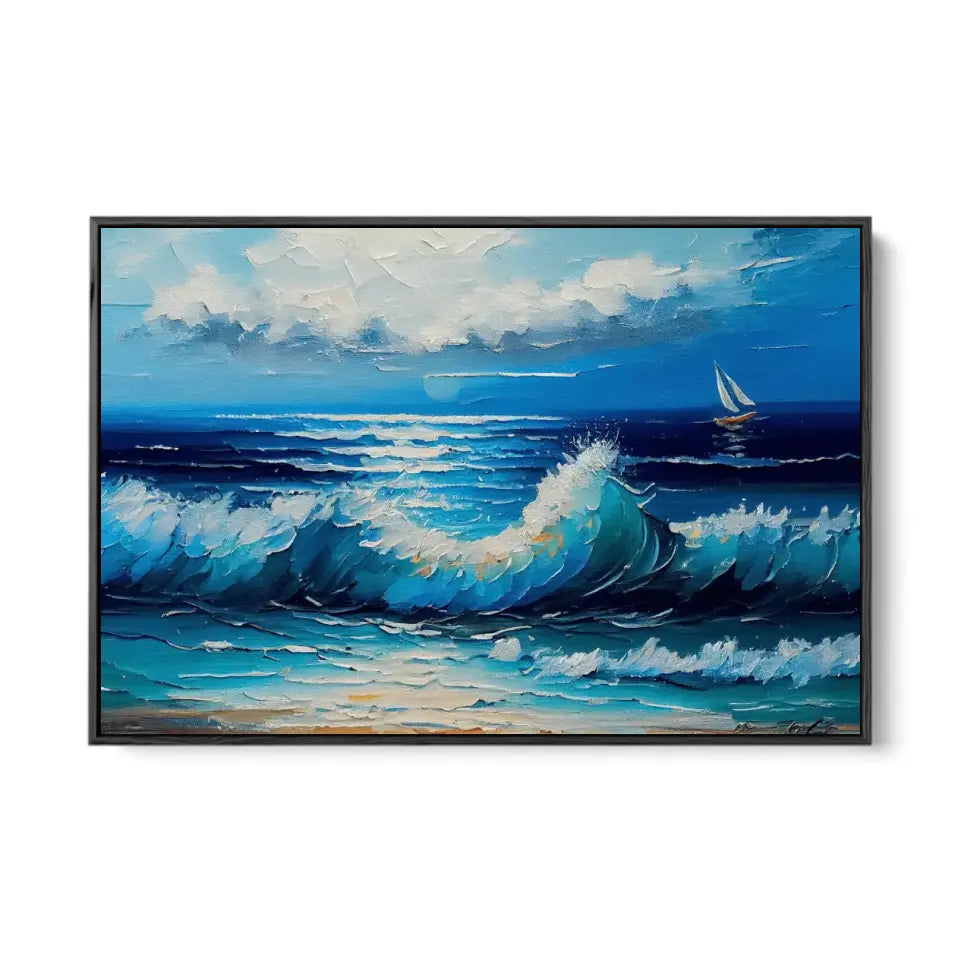 Oil Painting of the Sea