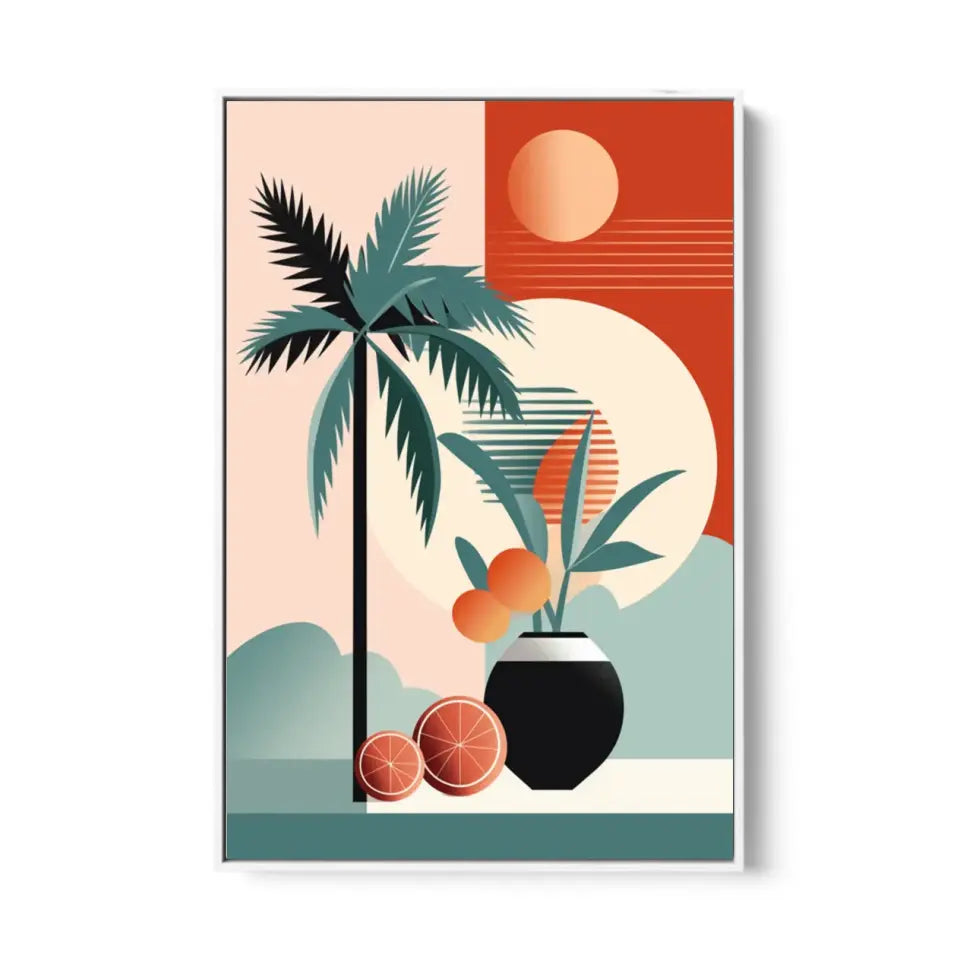 Minimalistic Tropical Flair