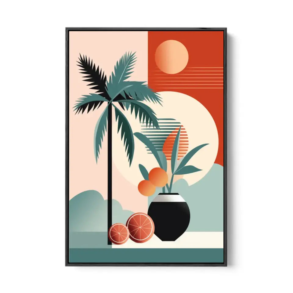 Minimalistic Tropical Flair