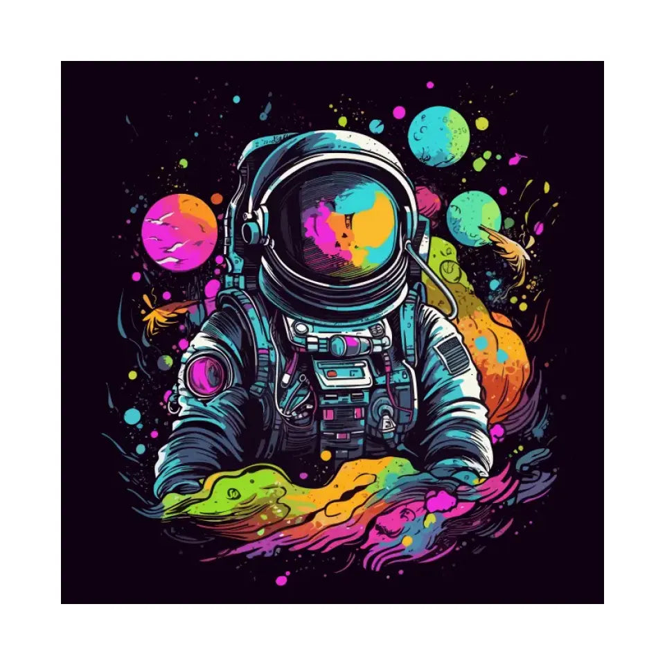 Colorful Astronaut