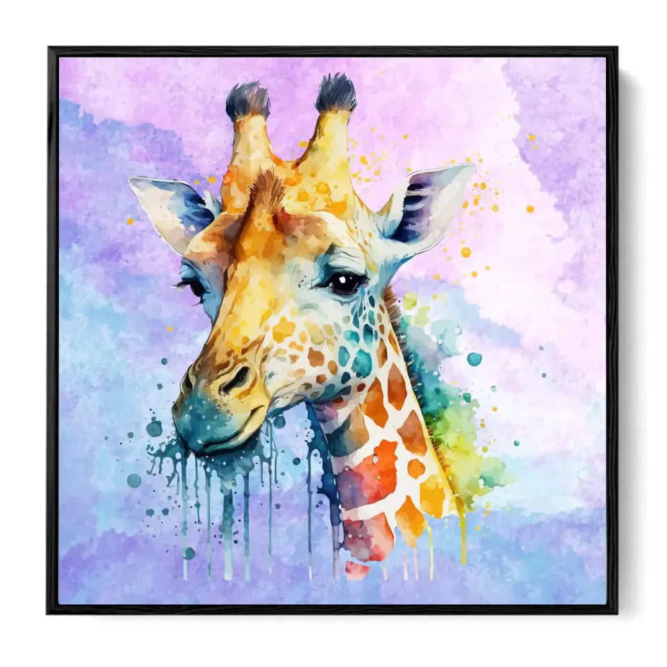 Giraffe Watercolor