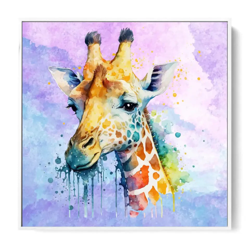 Giraffe Watercolor