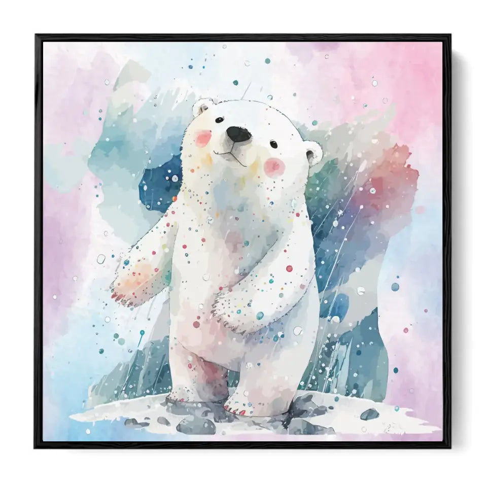 Happy little polar bear