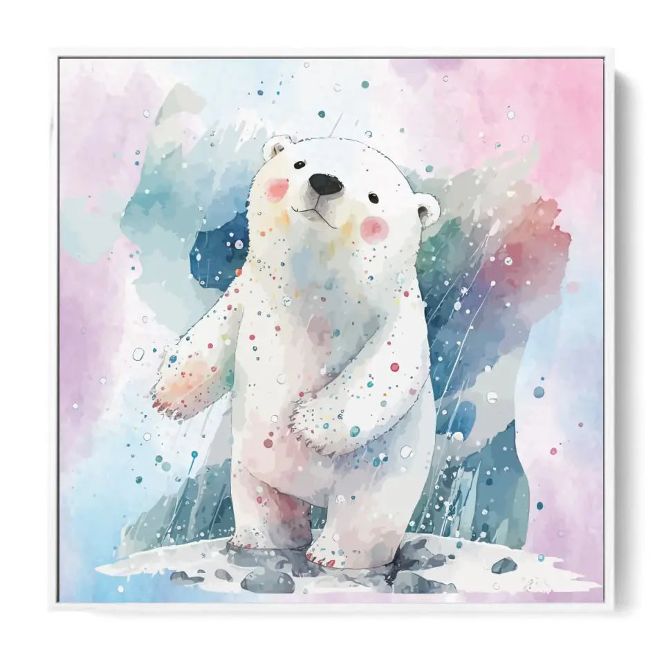 Happy little polar bear