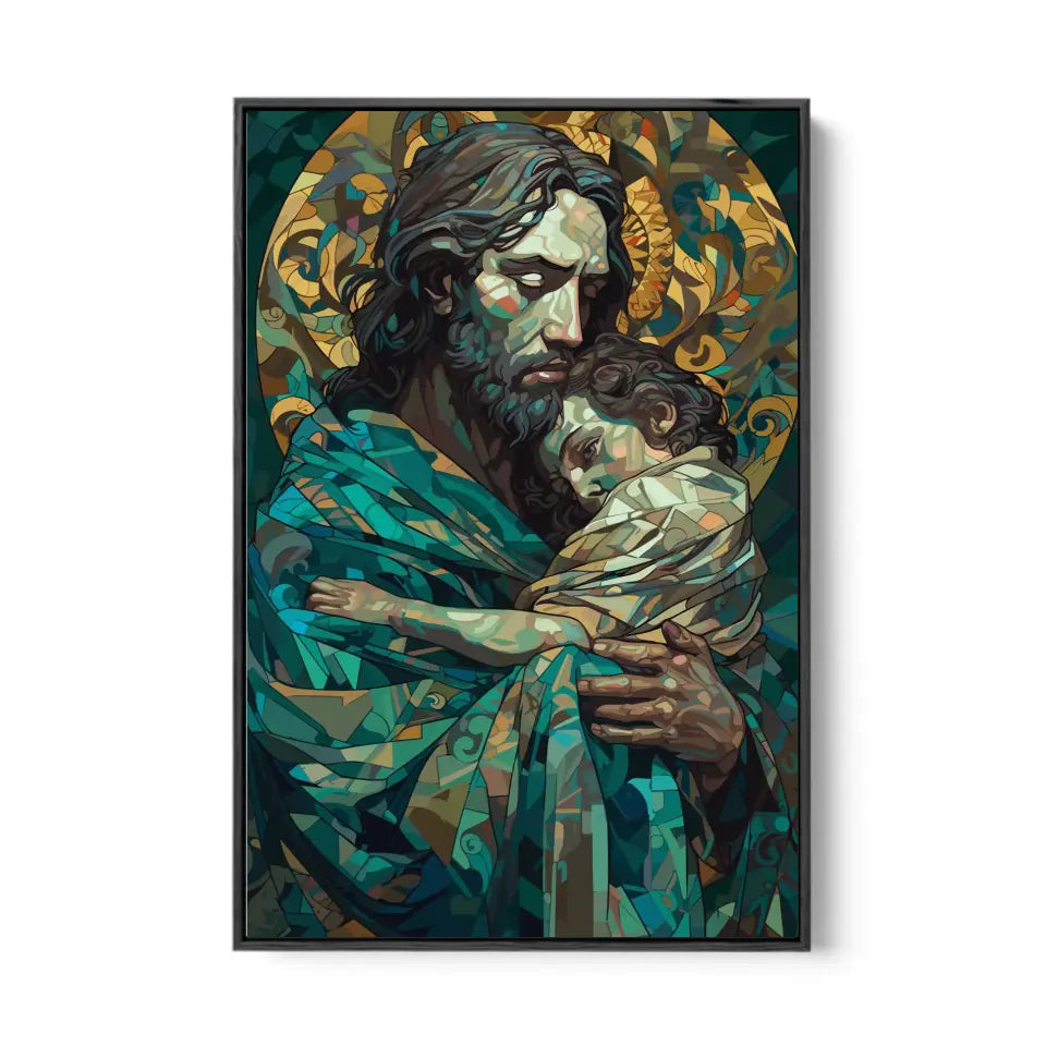 Jesus and a child