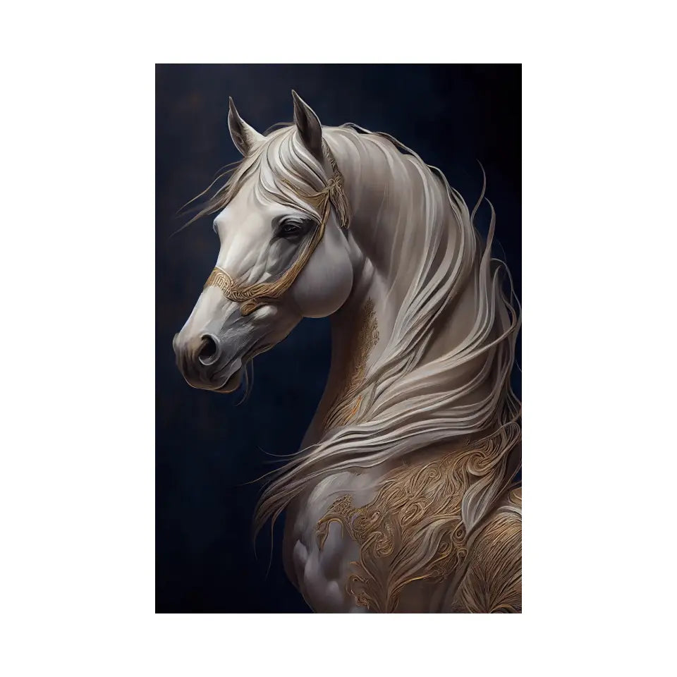 Luxurious horse portrait II