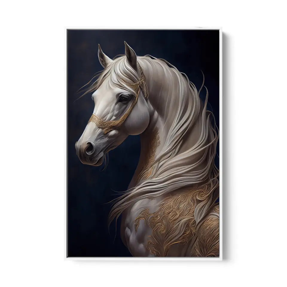 Luxurious horse portrait II