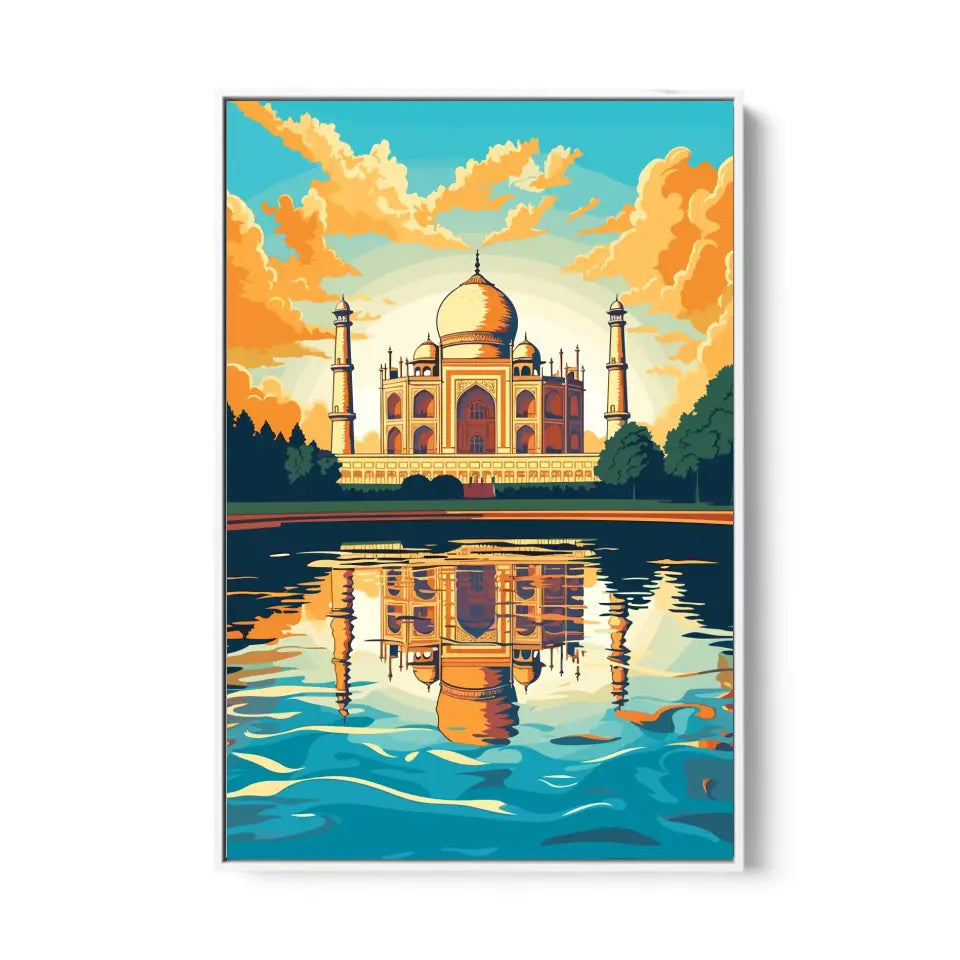 Taj Mahal Illustration