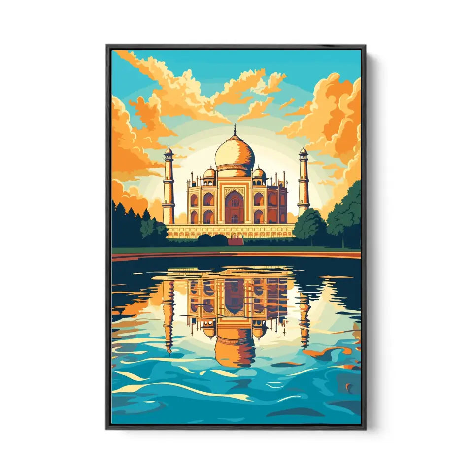 Taj Mahal Illustration