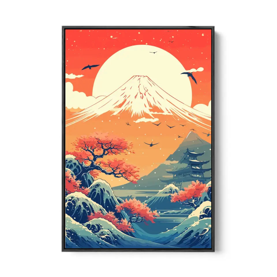 Mount Fuji flat in Japan II