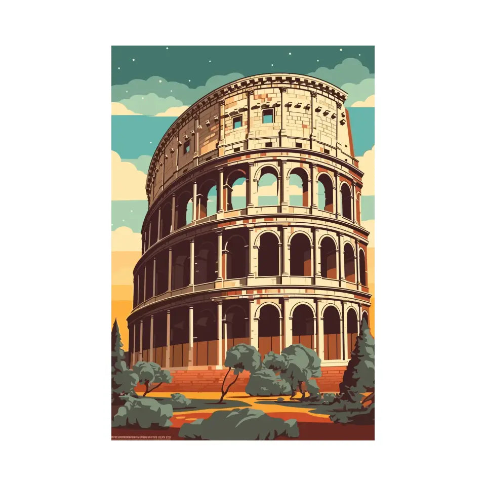 Colosseum in Rome, Italy III