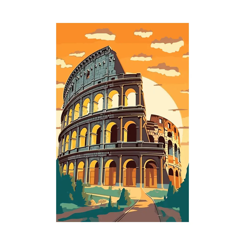 Colosseum in Rome, Italy I