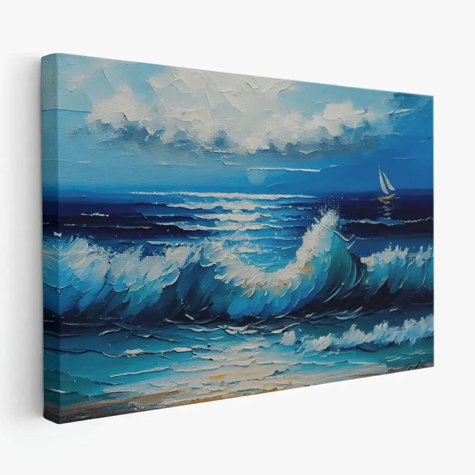 Oil Painting of the Sea