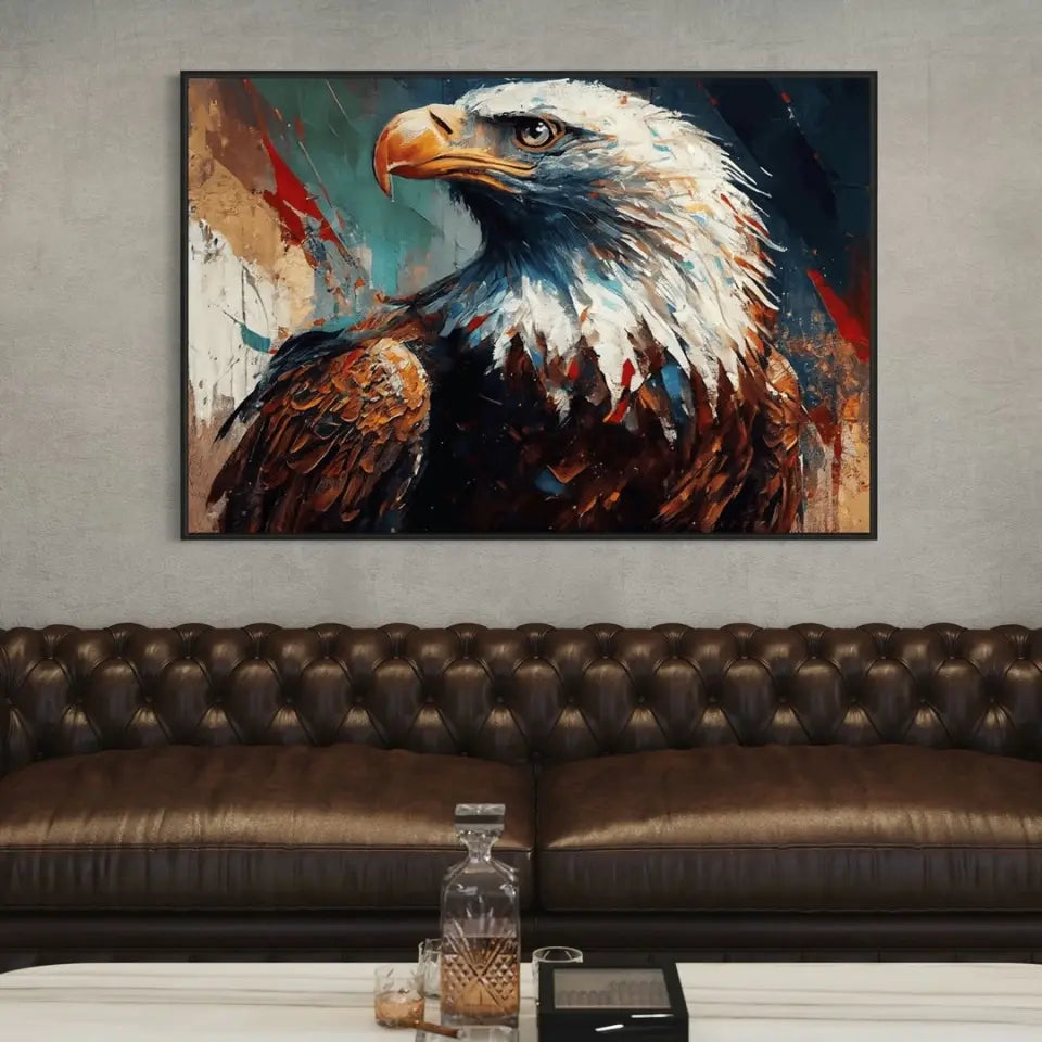 American Eagle Oil painting