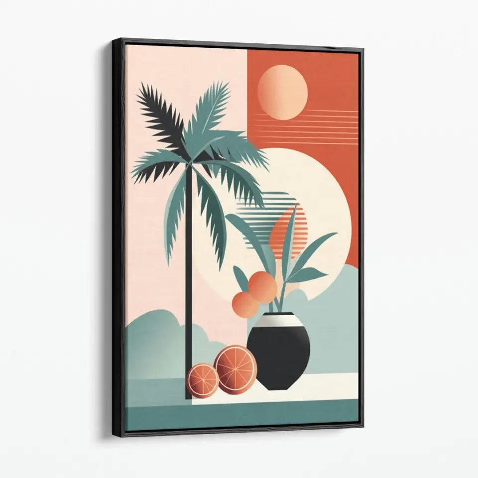 Minimalistic Tropical Flair