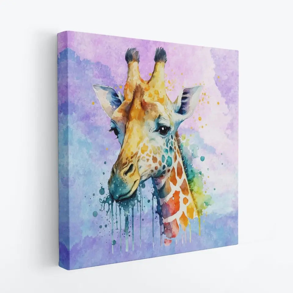 Giraffe Watercolor