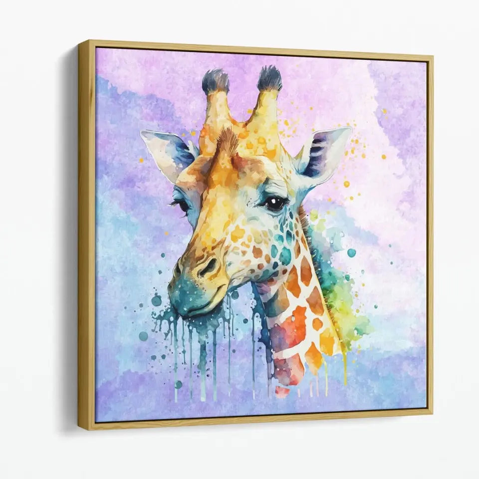 Giraffe Watercolor