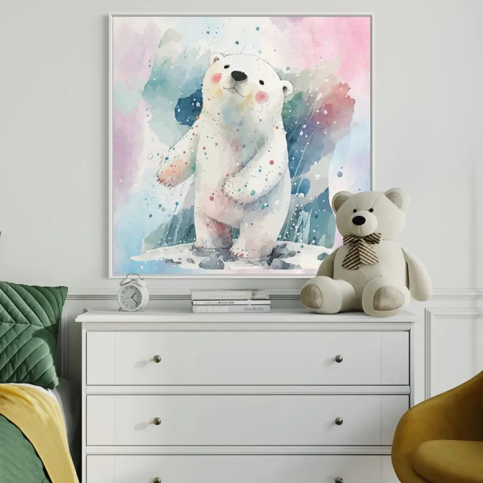 Happy little polar bear
