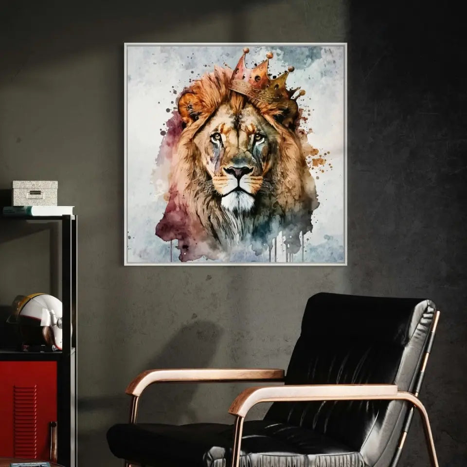 Lion king watercolor
