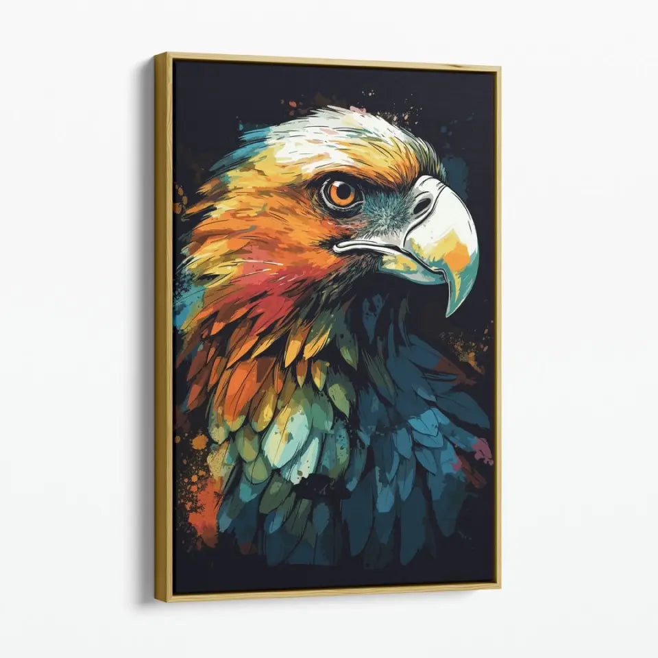 Colorful eagle in graffiti style II