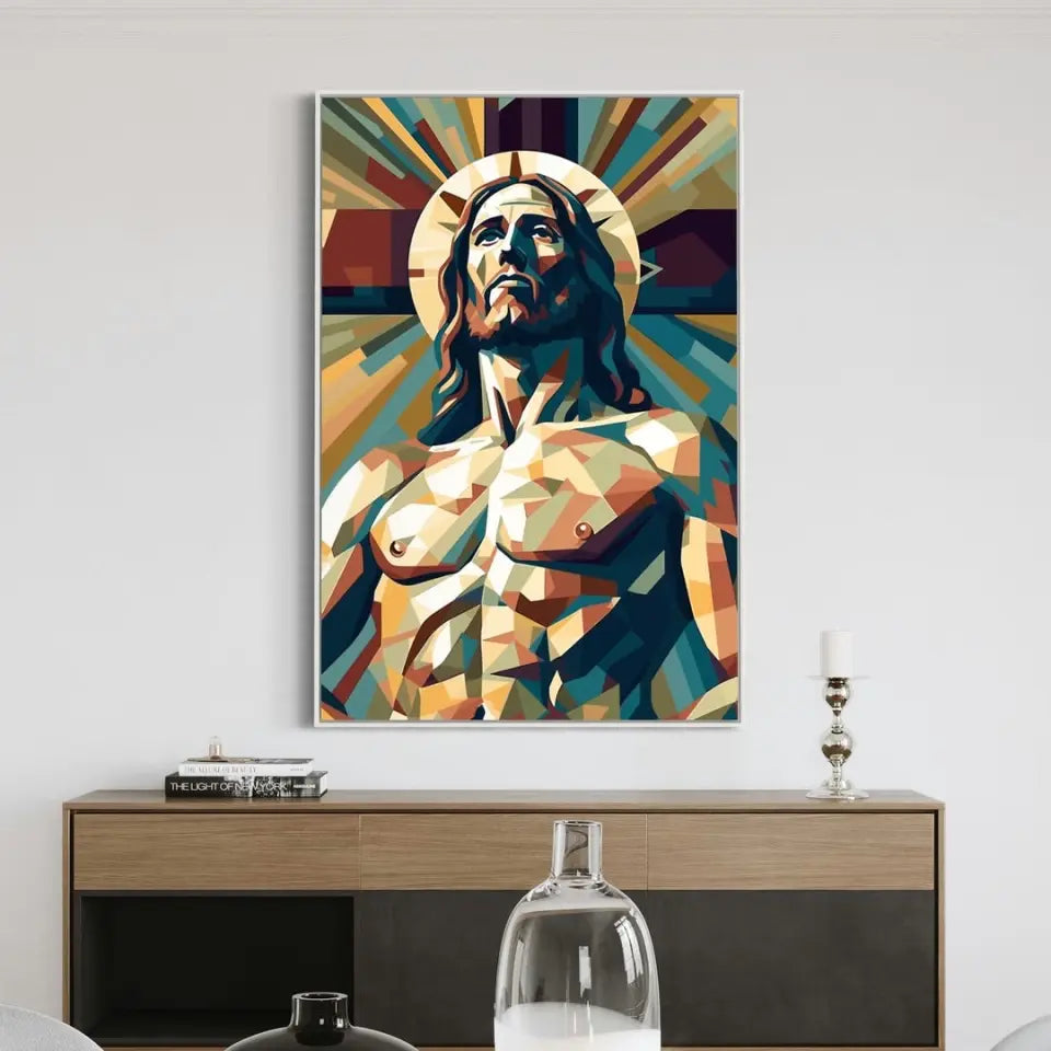 Abstract jesus