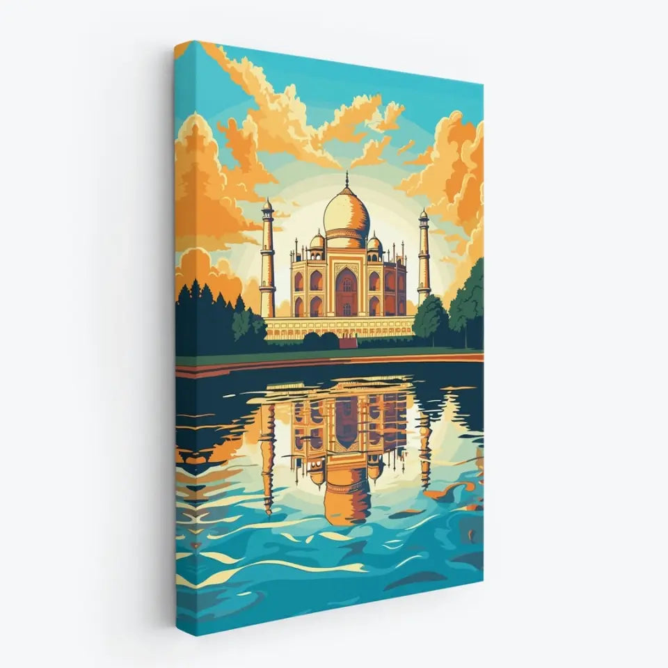 Taj Mahal Illustration