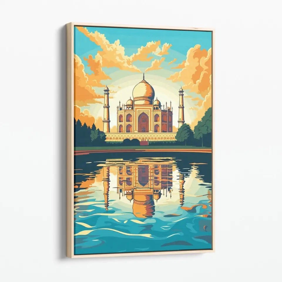 Taj Mahal Illustration