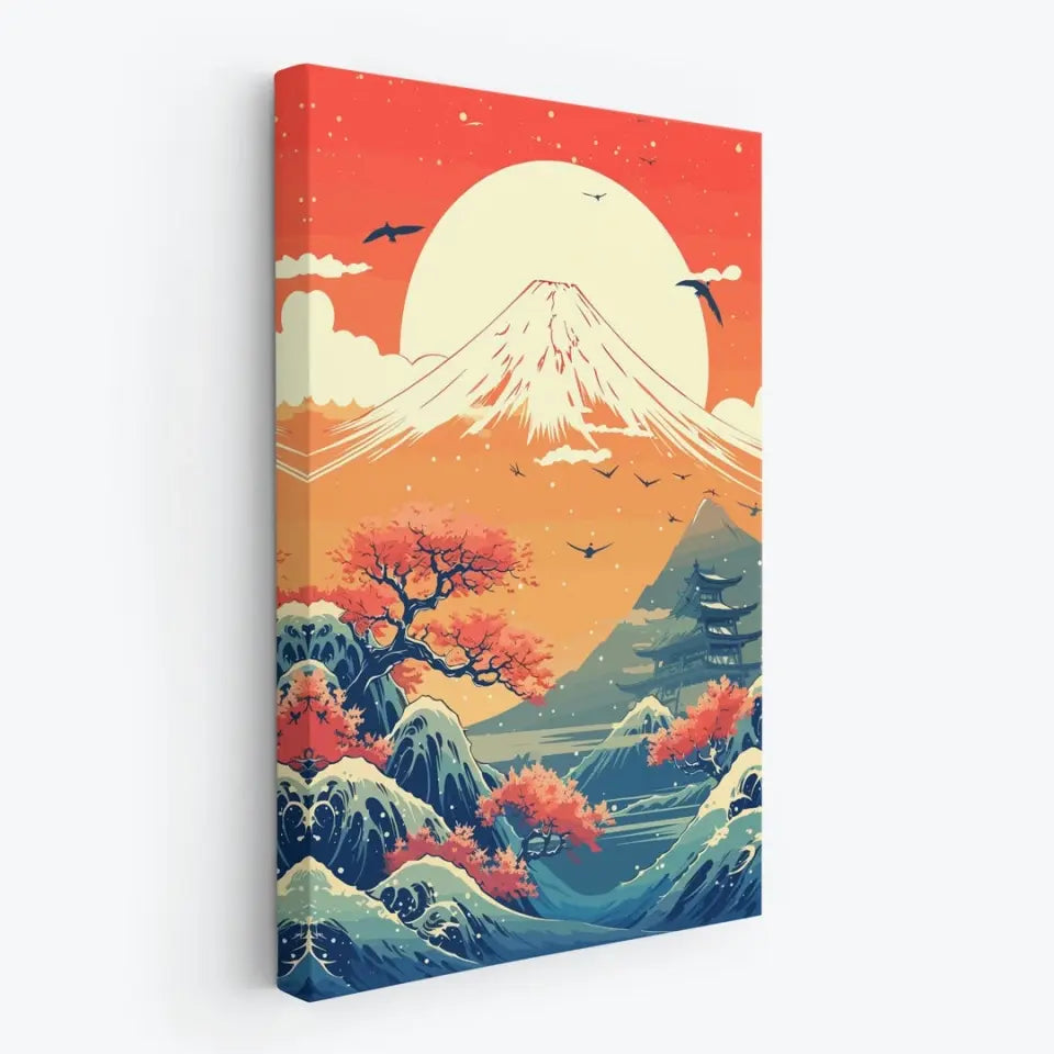 Mount Fuji flat in Japan II