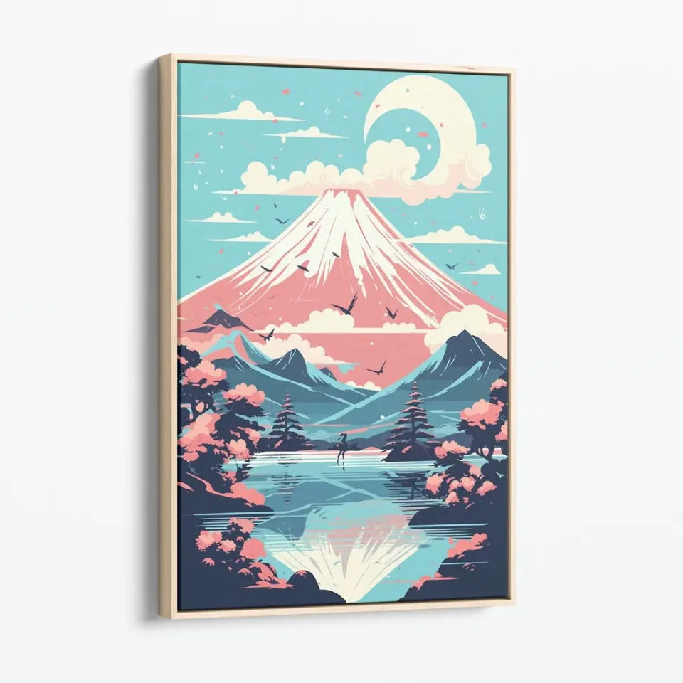 Mount Fuji flat in Japan I