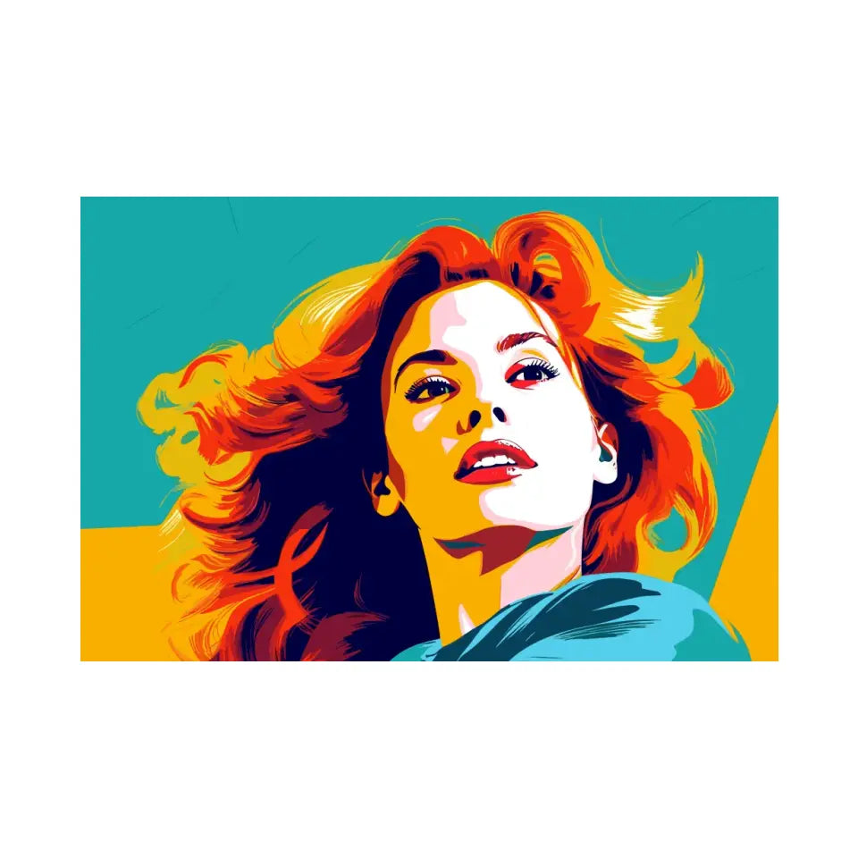 Colorful pop art of Julia Roberts II