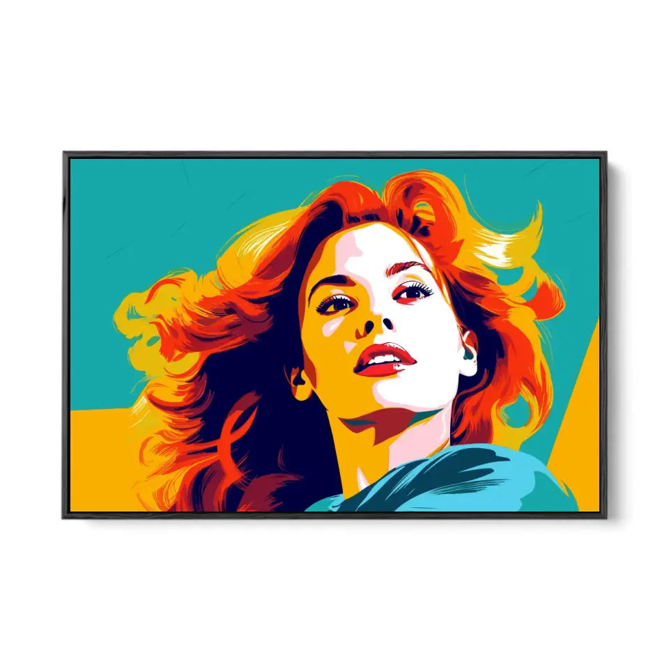 Colorful pop art of Julia Roberts II