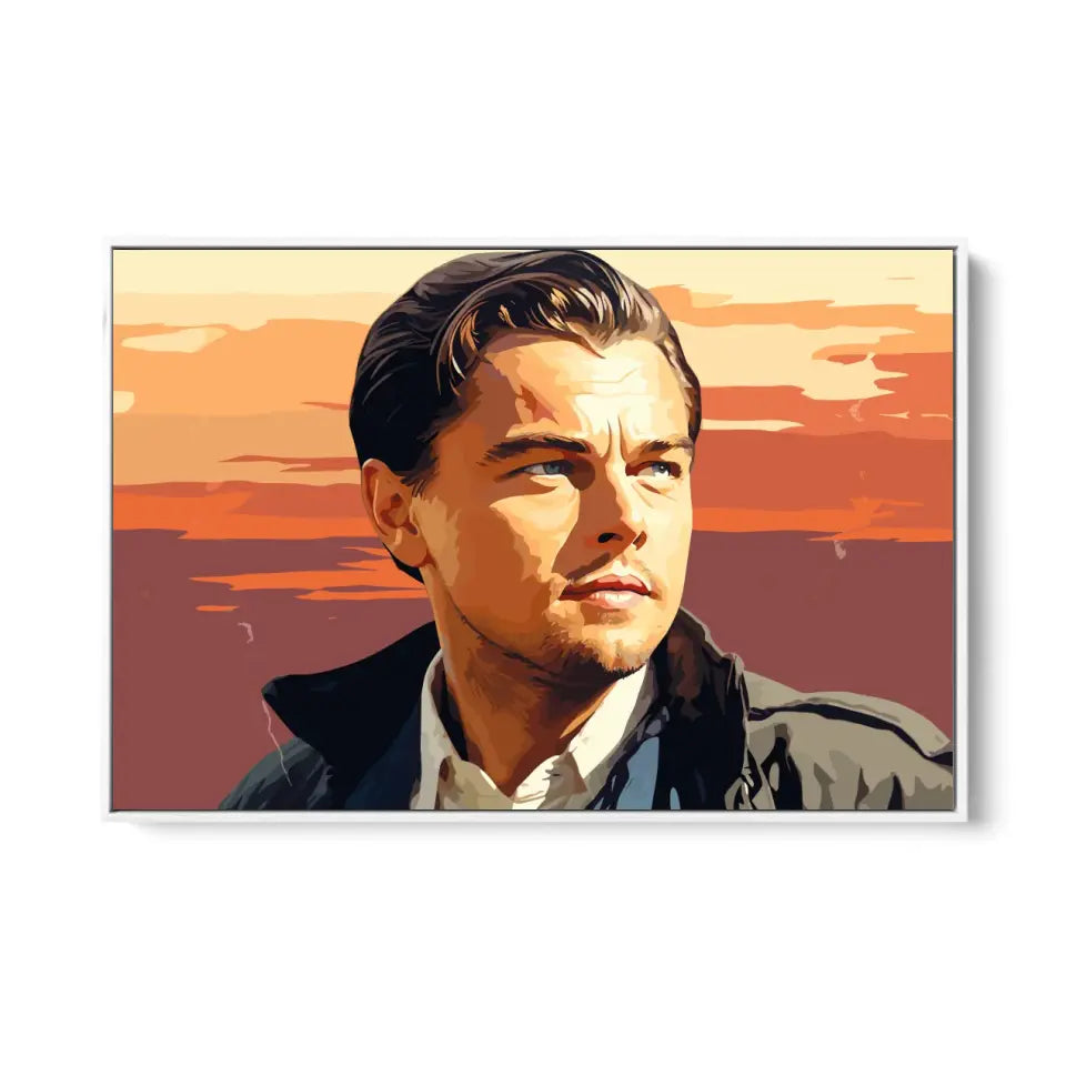 Colorful pop art of Leonardo DiCaprio II