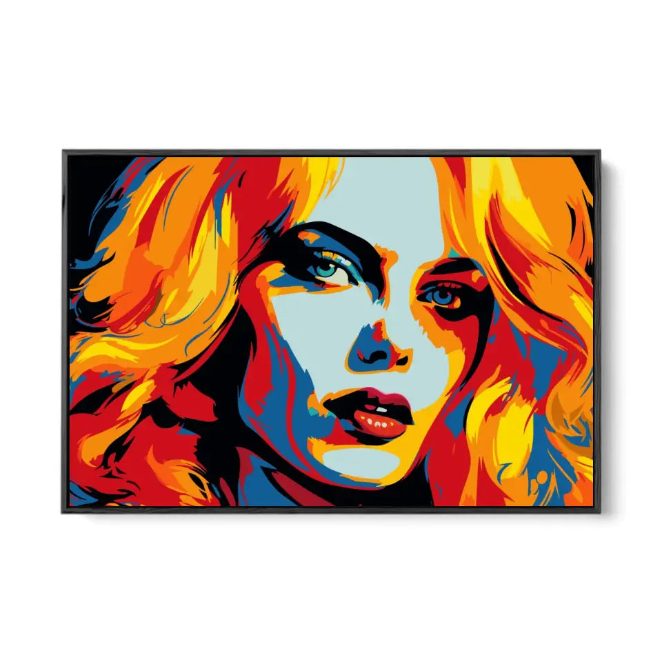 Colorful pop art of Nicole Kidman I