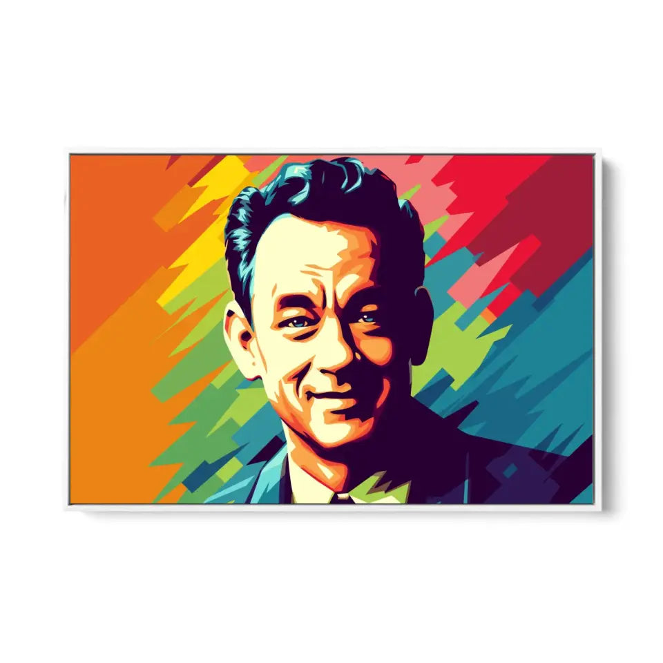 Colorful pop art of Tom Hanks II