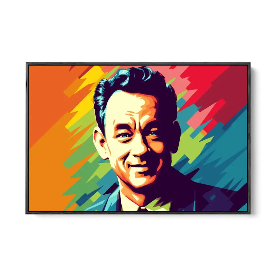 Colorful pop art of Tom Hanks II