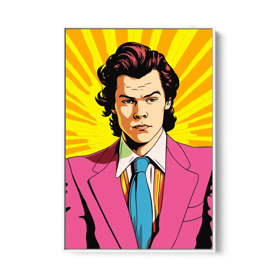 Colorful pop art of Harry Styles II