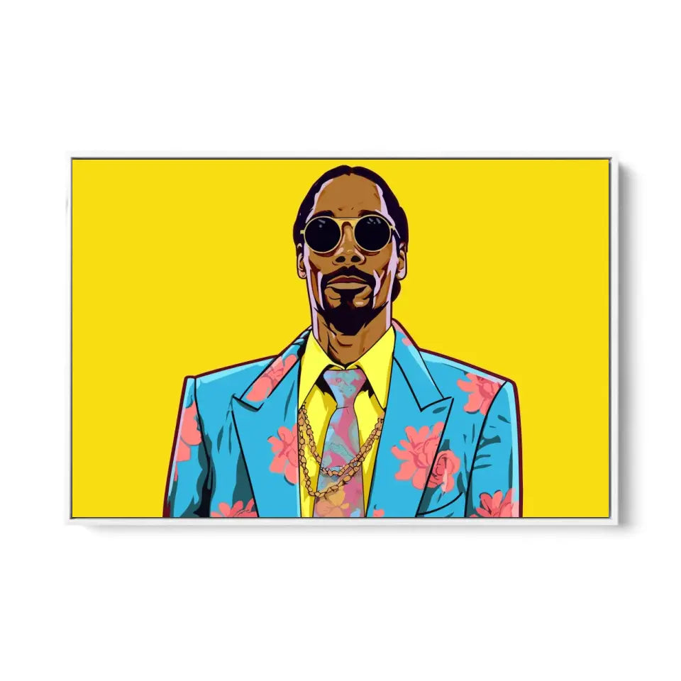 Colorful pop art of Snoop Dogg II