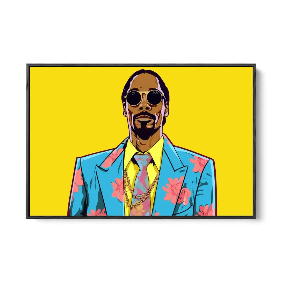 Colorful pop art of Snoop Dogg II