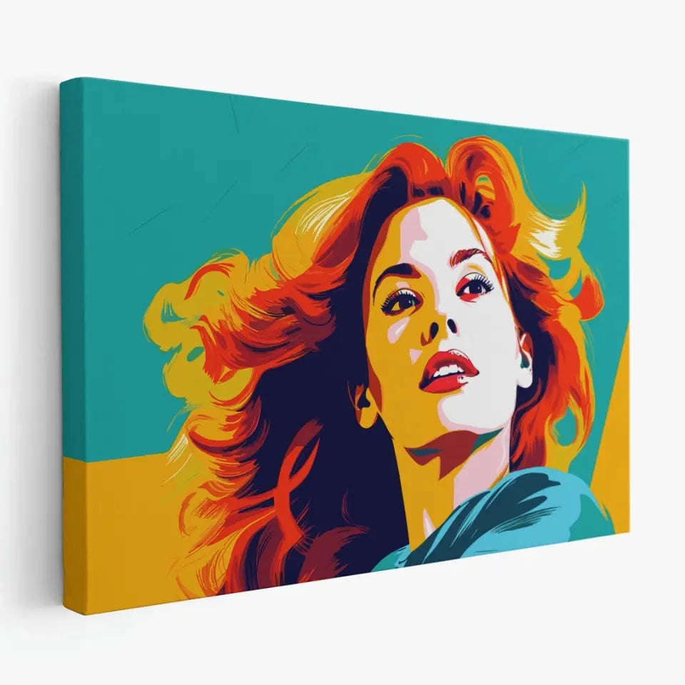 Colorful pop art of Julia Roberts II