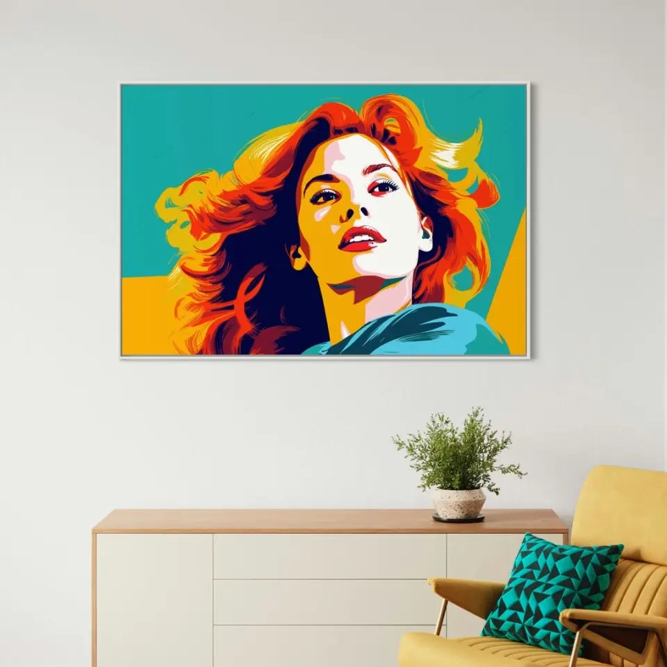 Colorful pop art of Julia Roberts II