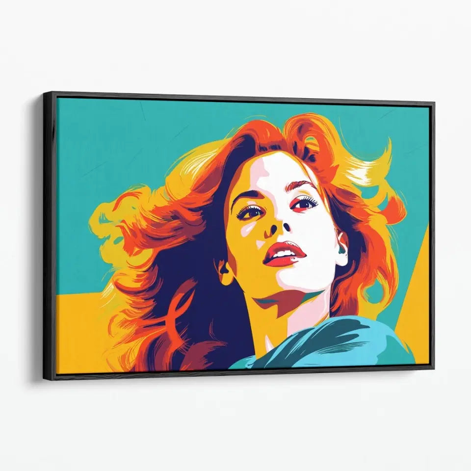 Colorful pop art of Julia Roberts II