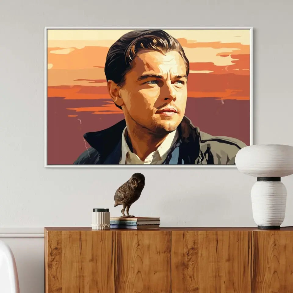 Colorful pop art of Leonardo DiCaprio II