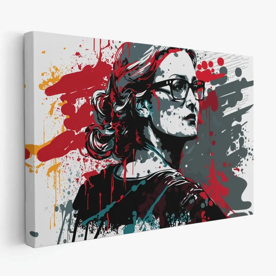 Colorful pop art of Meryl Streep I