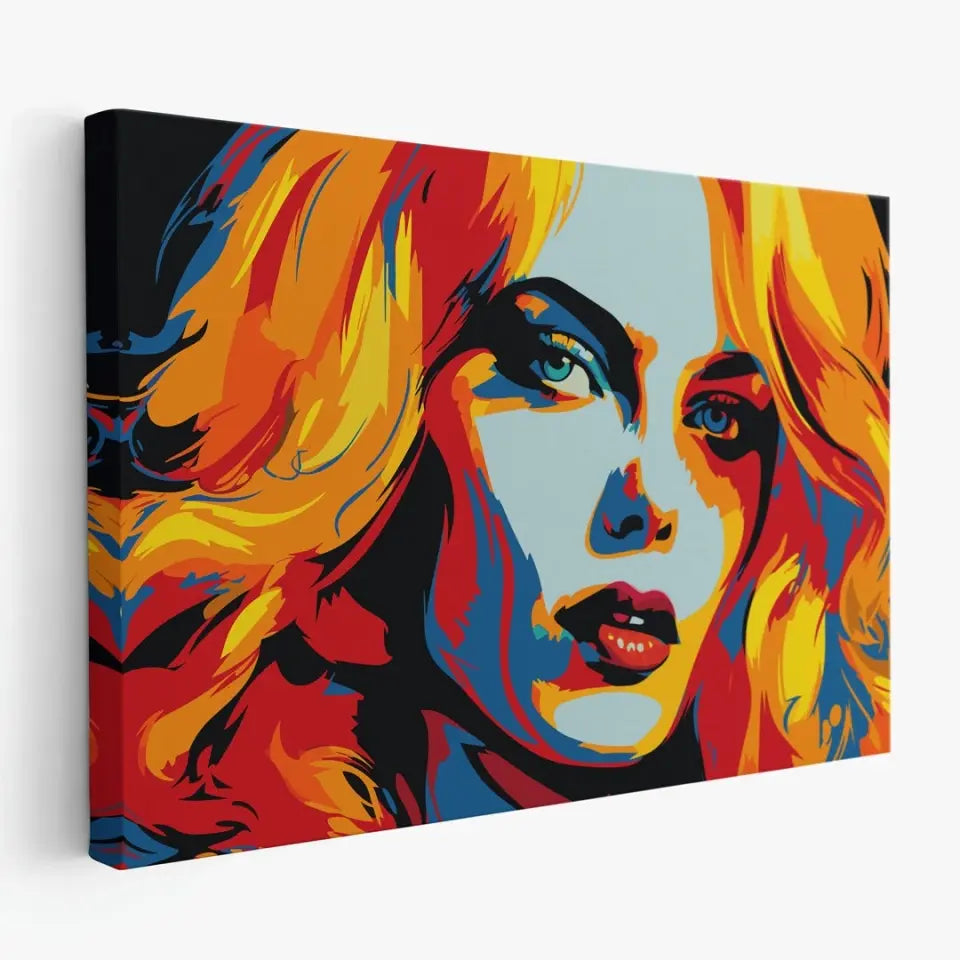 Colorful pop art of Nicole Kidman I