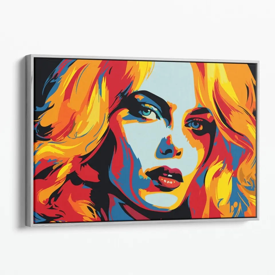 Colorful pop art of Nicole Kidman I