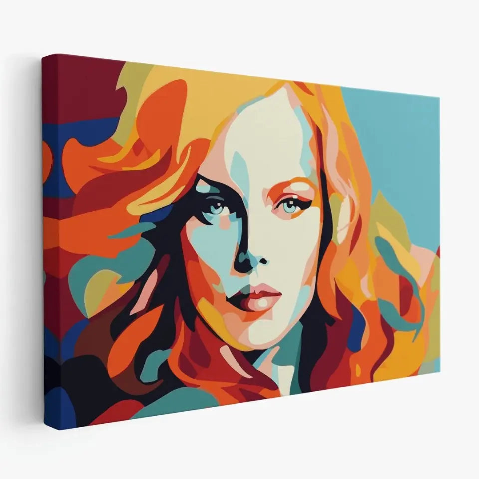 Colorful pop art of Nicole Kidman II