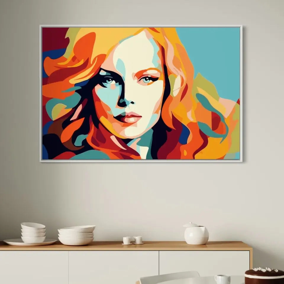 Colorful pop art of Nicole Kidman II