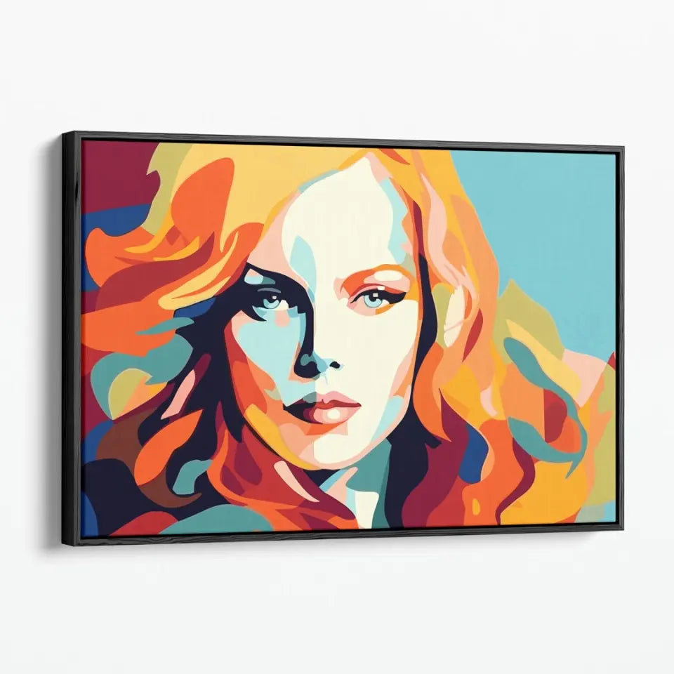 Colorful pop art of Nicole Kidman II