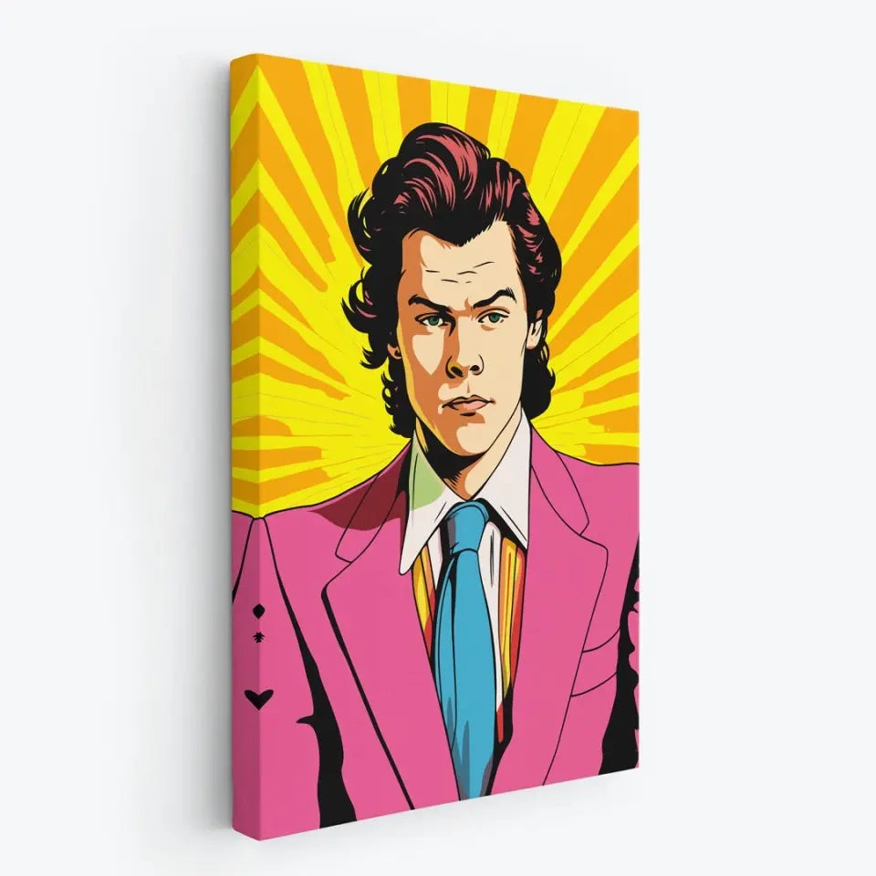 Colorful pop art of Harry Styles II