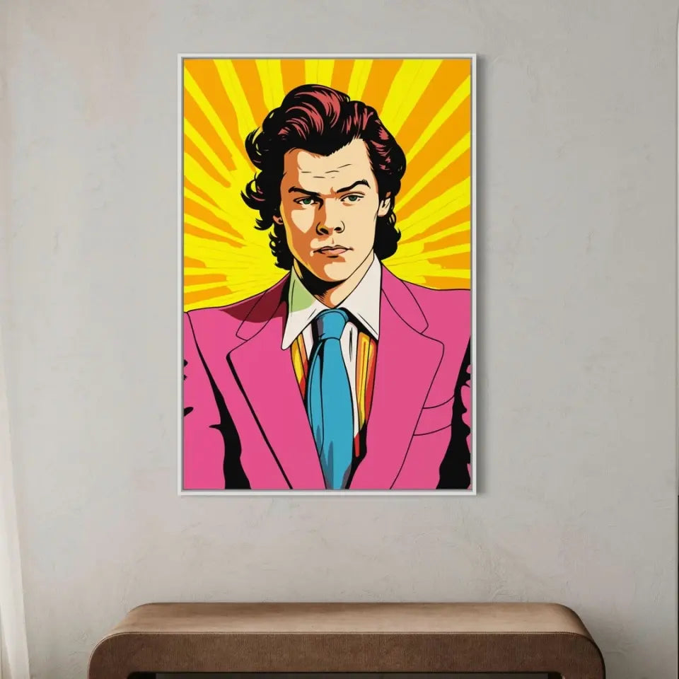 Colorful pop art of Harry Styles II